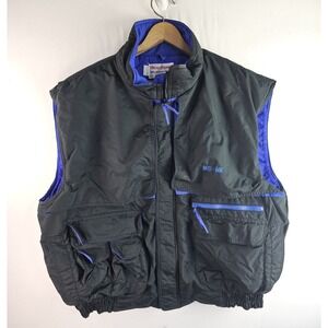 Wearguard Waterproof Coated Polyester Filled Men's Work Vest Jacket Size 2XL